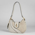 Temptation Italy Faux Leather Small Shoulder Bag with Dragonfly and Flowers