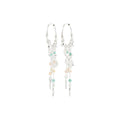 PRISM recycled charms hoop earrings