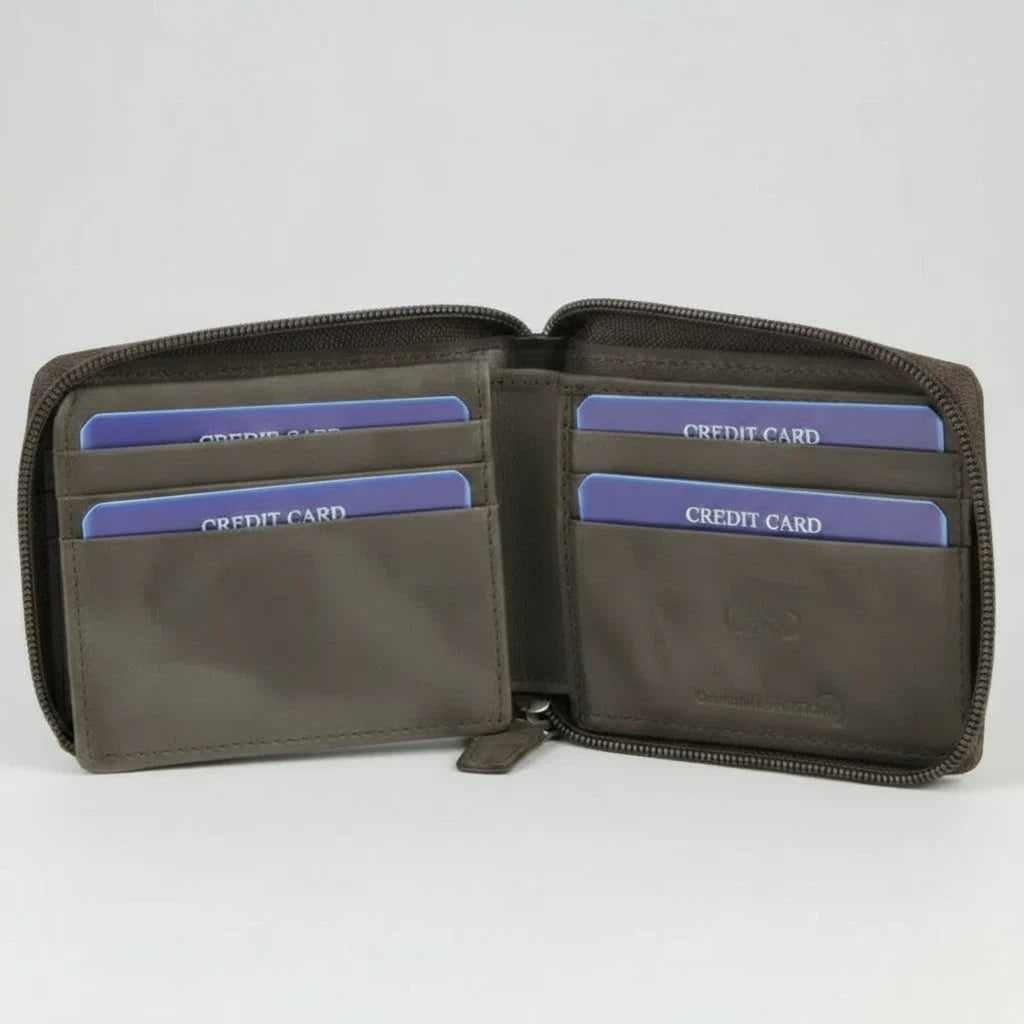Zip Around Men’s Wallet