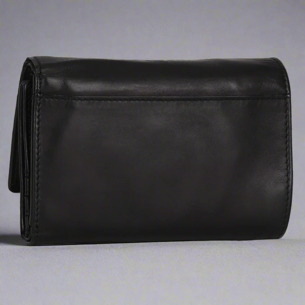 MET Women's Square Tab Leather Wallet