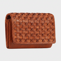 MET Women’s Leather Crosswoven Wallet