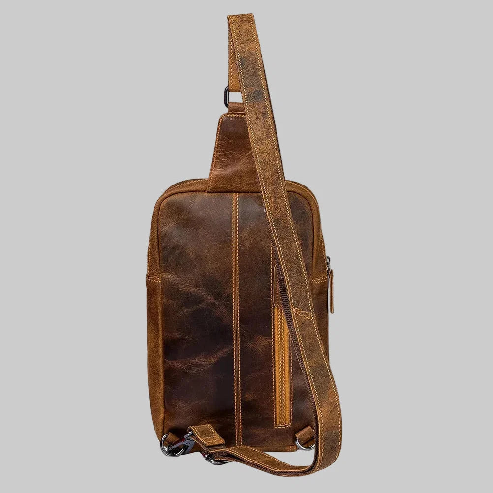 Greenwood Leather Hamilton Crossbody Bag Backpack