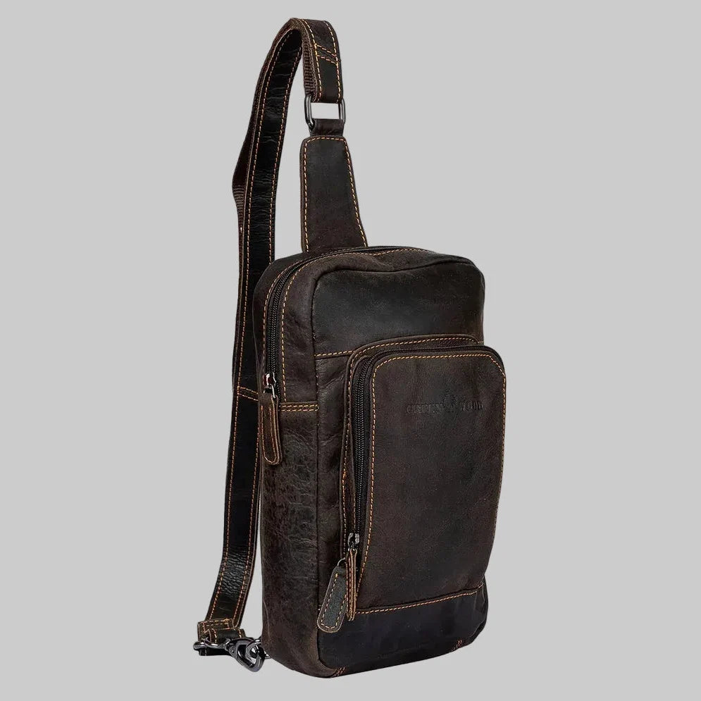 Greenwood Leather Hamilton Crossbody Bag Backpack