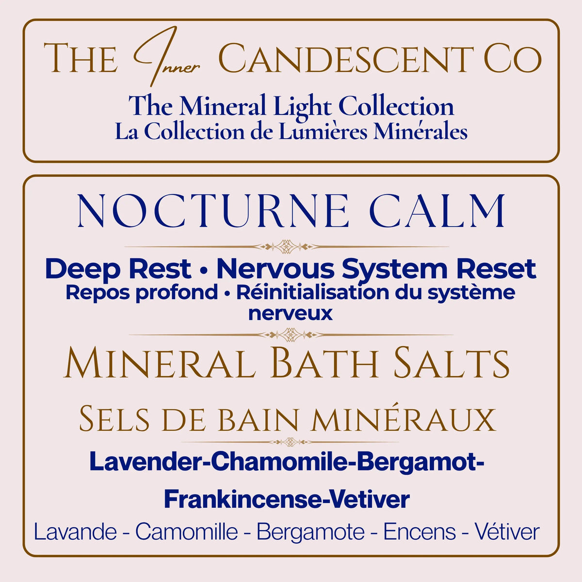 THE MINERAL LIGHT COLLECTION | LUXURY MINERAL BATH SOAK GIFT SET