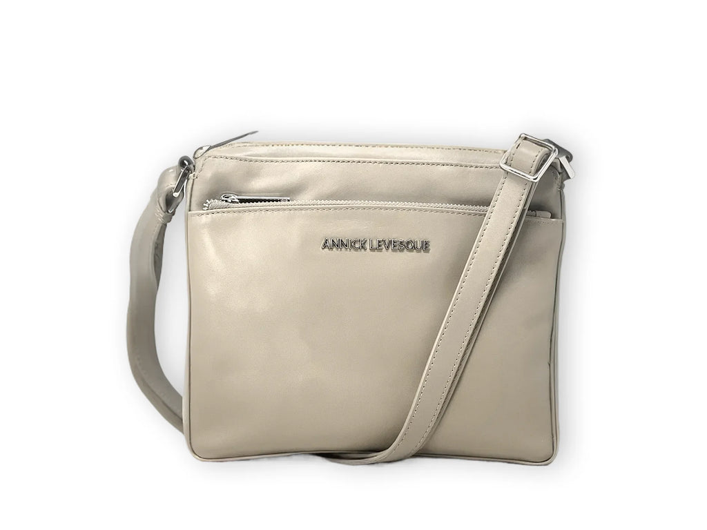 Sac à bandoulière "Crossbody" champagne | Gisèle petit
