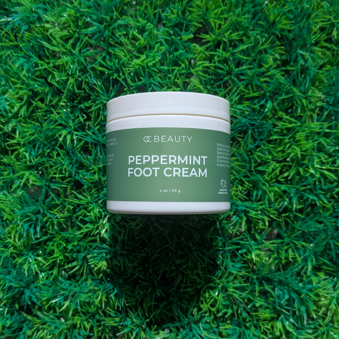 Peppermint Exfoliating Foot Cream