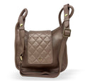 Sac à main en Cuir Platine, 2-en-1, Bianca