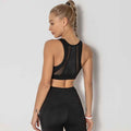 Women’s Breathable Mesh Sports Vest – Workout & Fitness Activewear Top