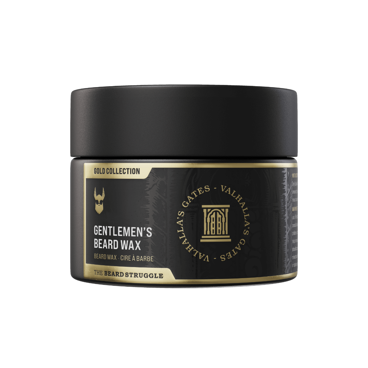 Clear Mustache Wax for a Natural Hold
