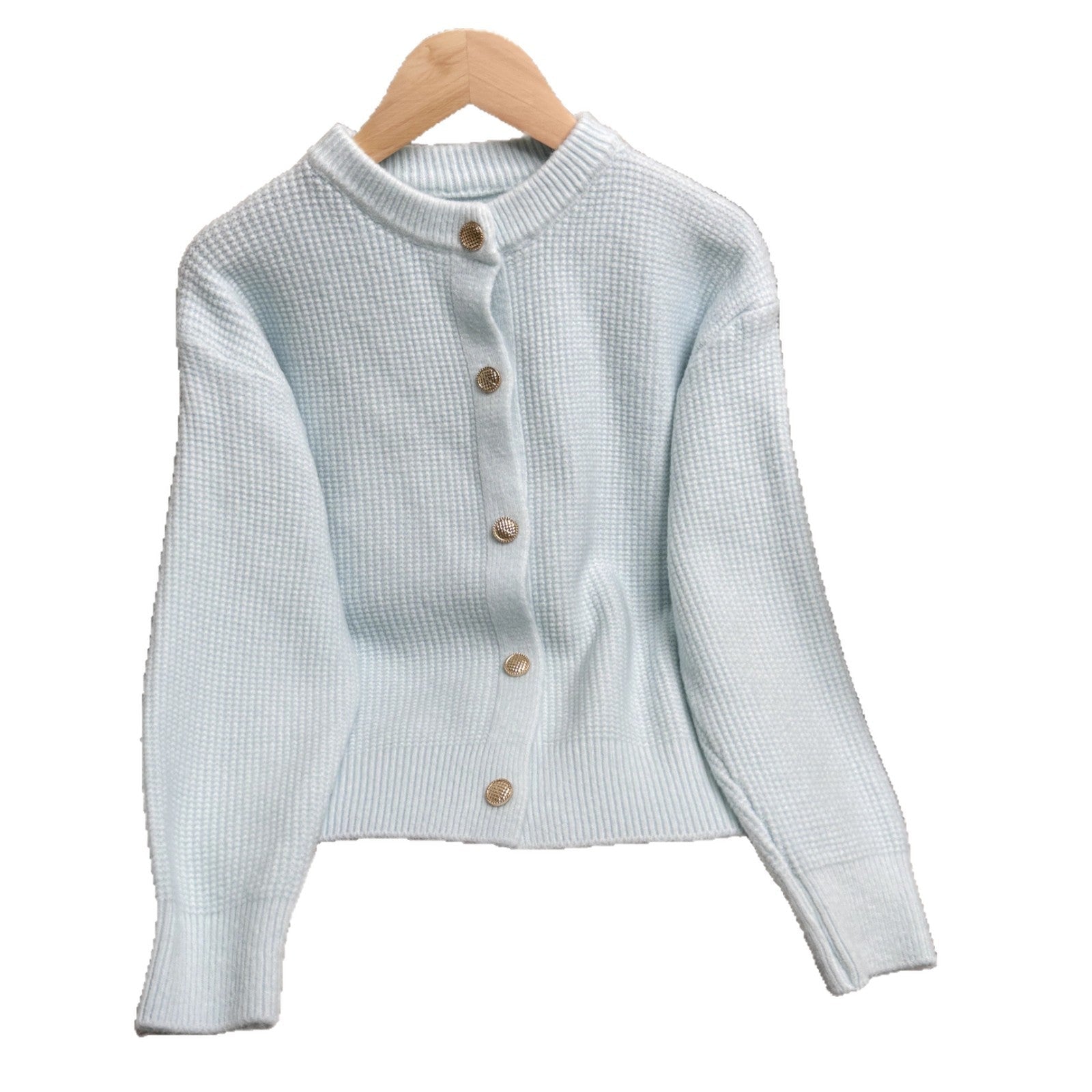 Women’s Slim-Fit Fashion Sweater – Stylish Short Casual Knit Top for Fall & Winter
