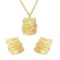 Bark Elegance Jewelry Set