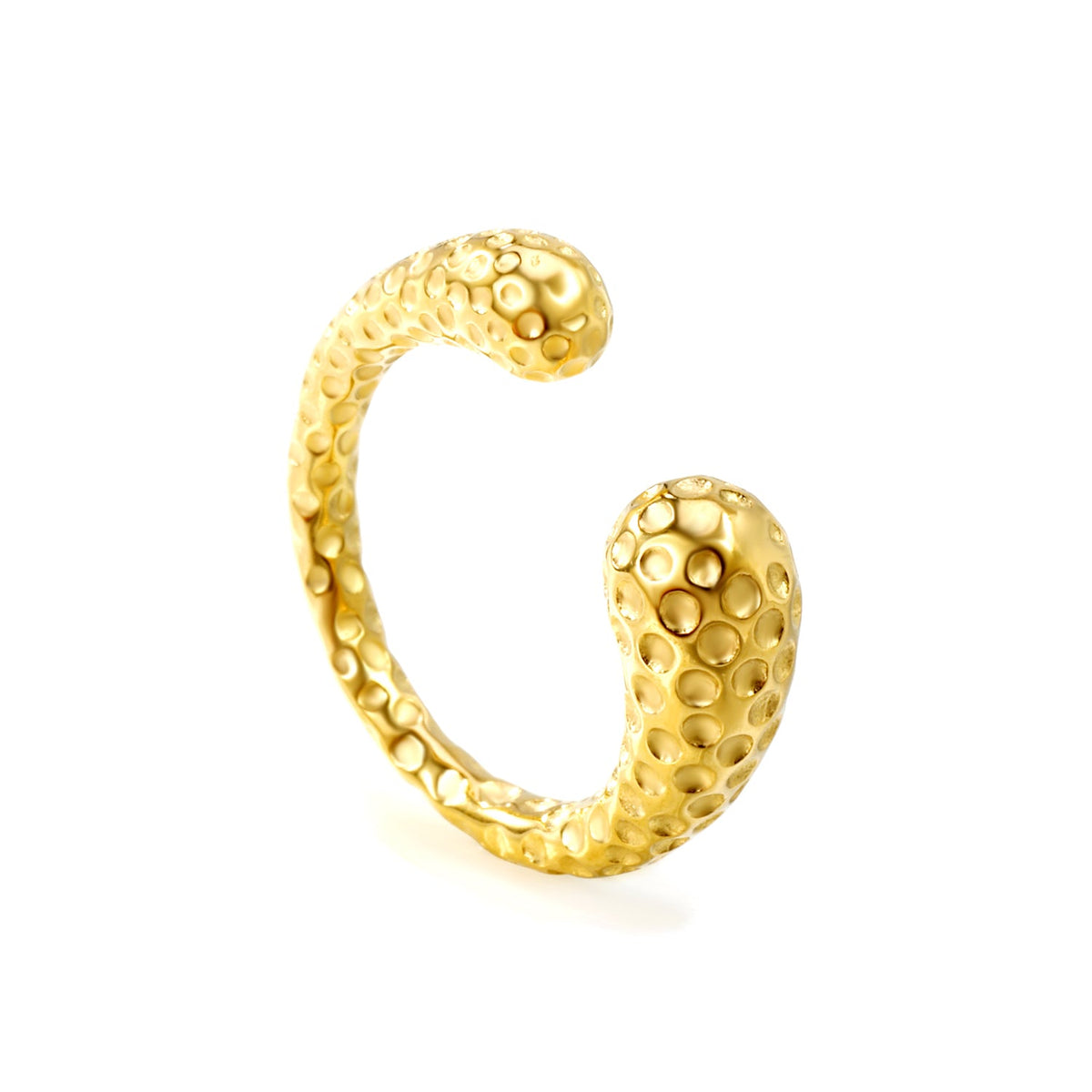 Pitted Gold Essence Ring