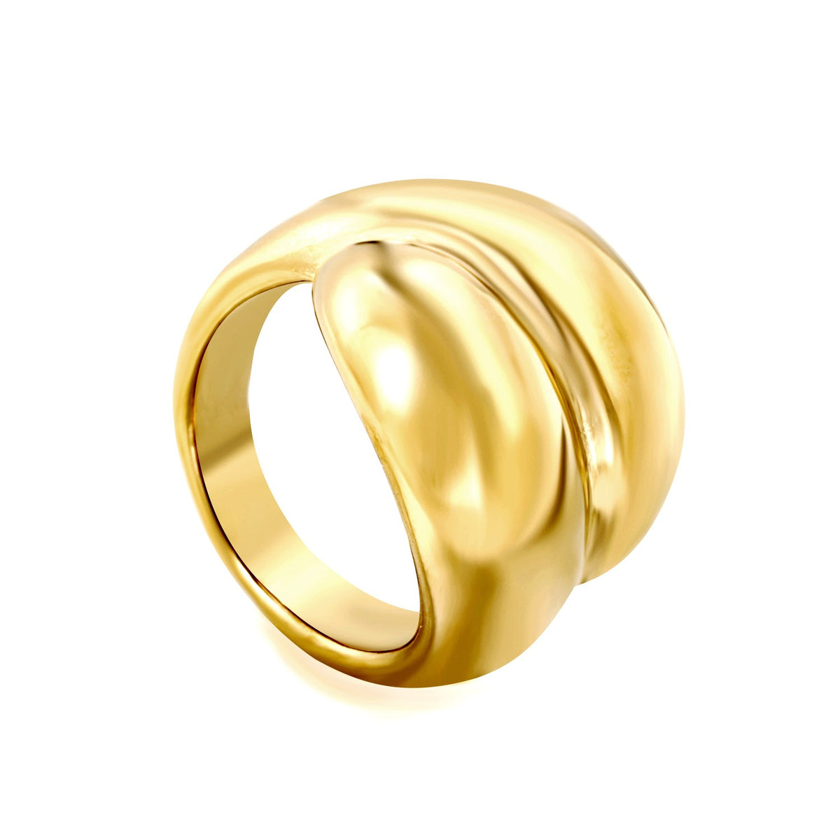 Asymmetry in Gold Ring