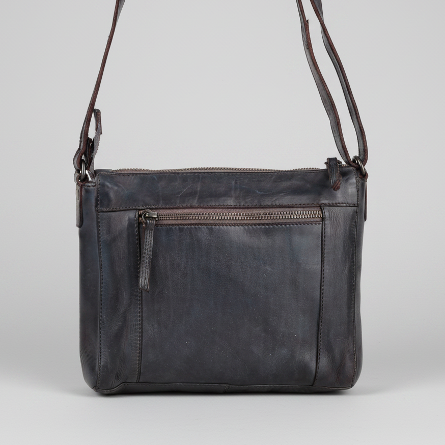 MET Crossbody Organizer Leather Bag
