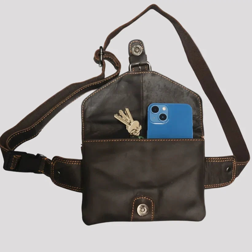 Greenwood Leather Women Waist Bag