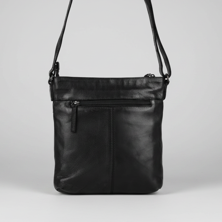 MET Leather Crossbody Bag