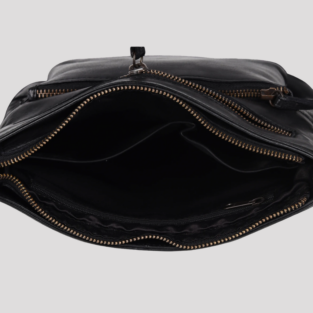 MET Leather Crossbody Bag
