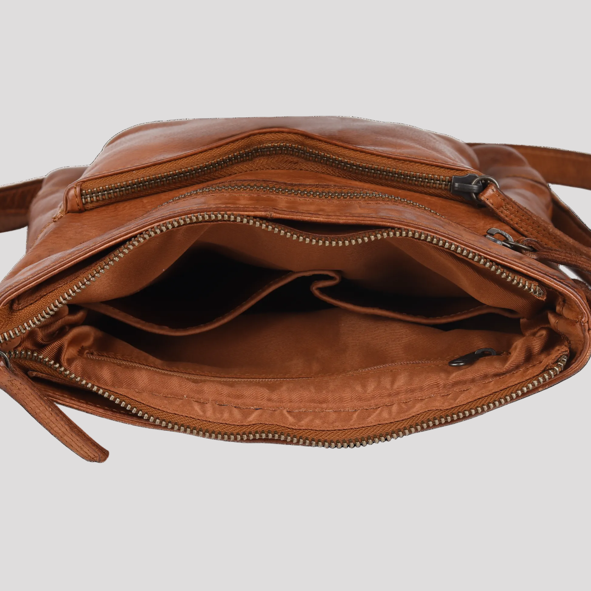 MET Leather Crossbody Bag