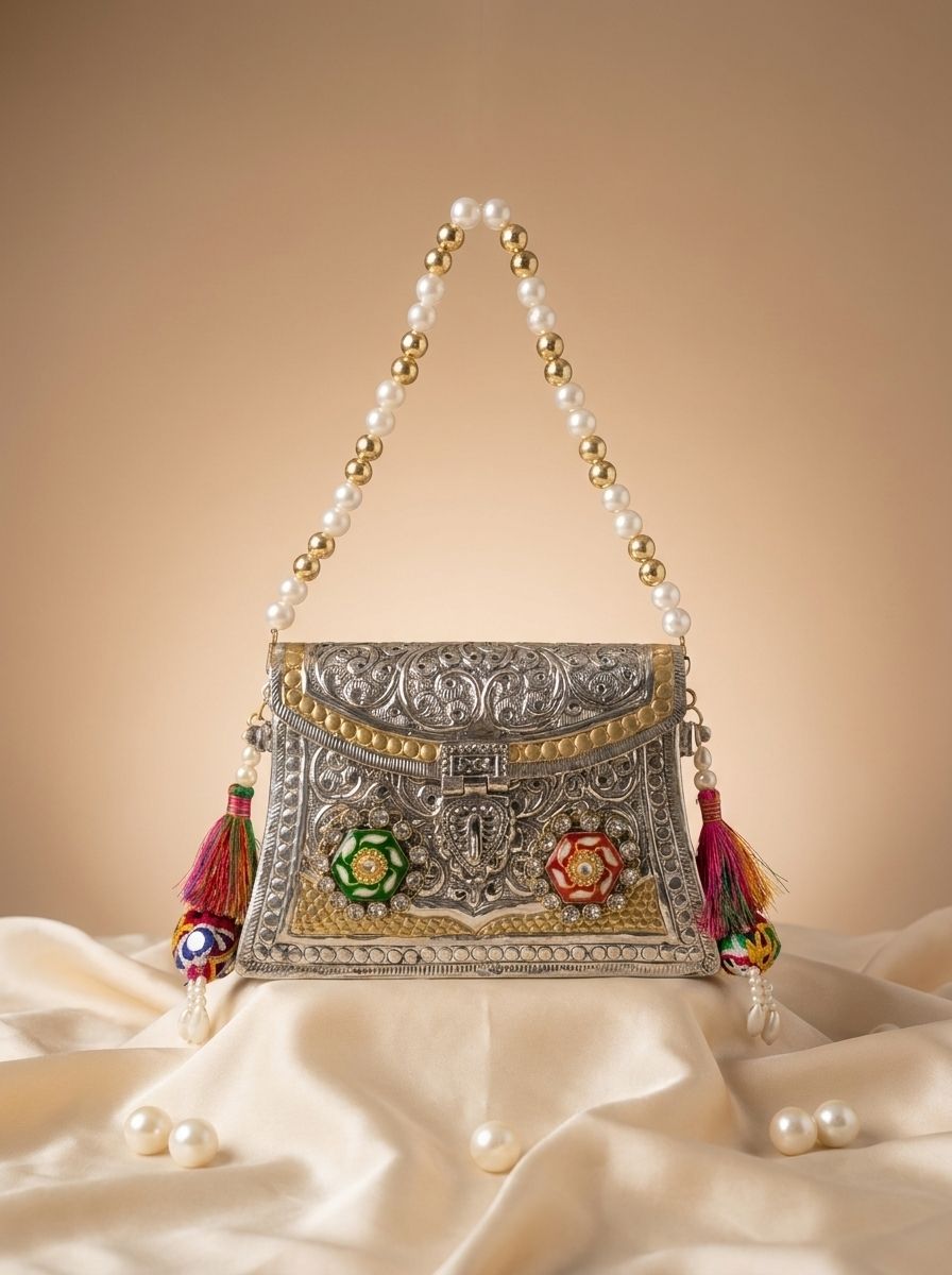 Regal Heirloom Metal Clutch