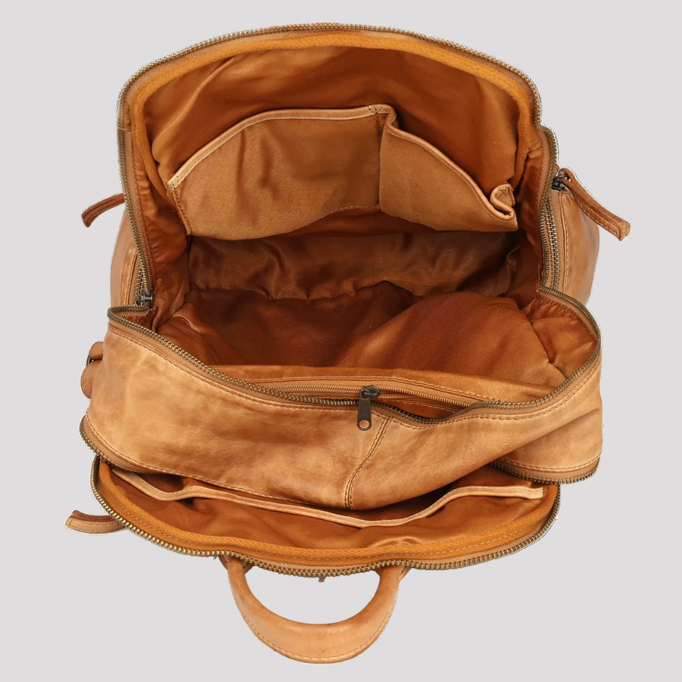 MET Premium Leather Backpack. Urban Rucksack