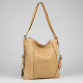 MET Premium Leather Shoulder Bag. Convertible Bag Transformer