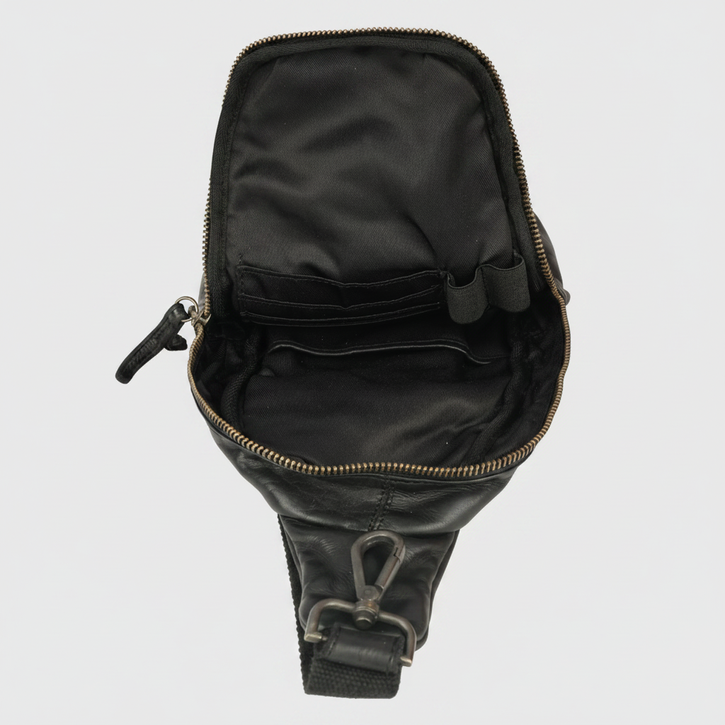 MET Off The Shoulder Leather Chest Bag Backpack