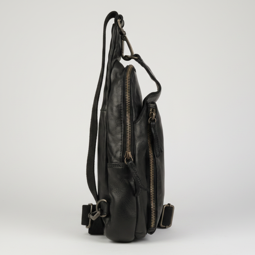 MET Off The Shoulder Leather Chest Bag Backpack