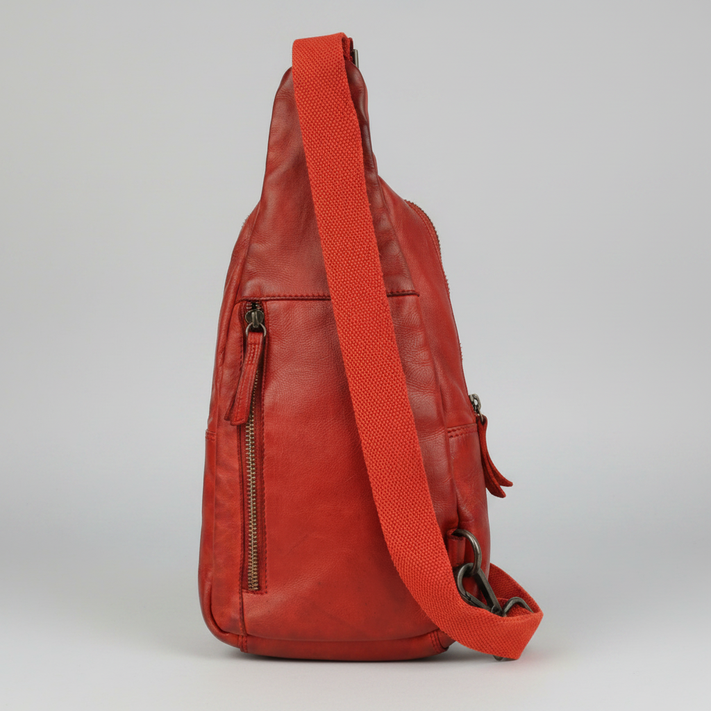 MET Off The Shoulder Leather Chest Bag Backpack