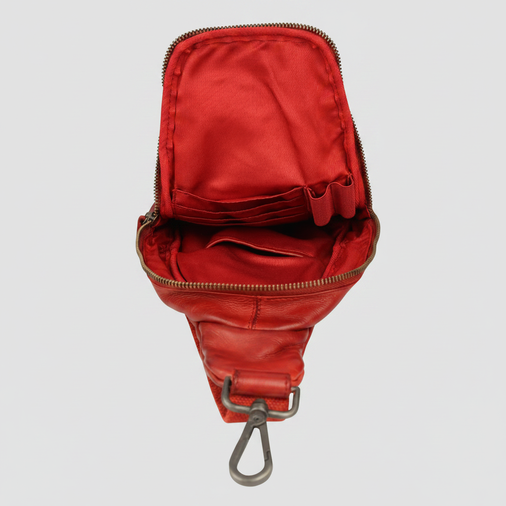 MET Off The Shoulder Leather Chest Bag Backpack