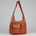 MET Premium Leather Shoulder Bag. Everyday Urban Hobo
