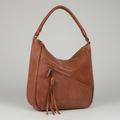 MET Premium Leather Shoulder Bag. Slouchy Urban Hobo