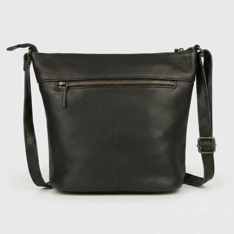 MET Premium Leather Crossbody Bag. Sleek Urban Organiser