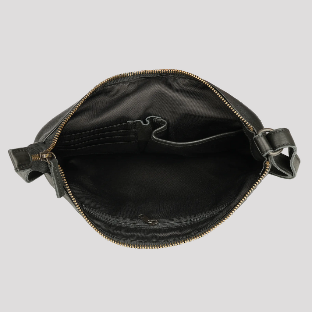 MET Premium Leather Crossbody Bag. Sleek Urban Organiser