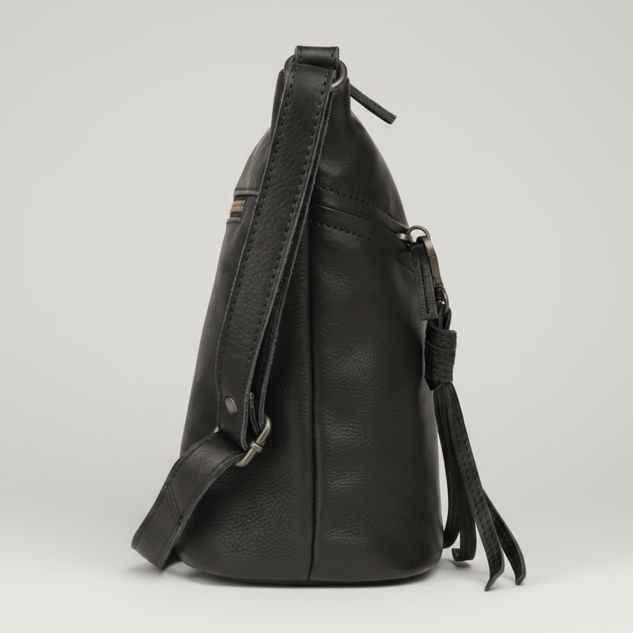 MET Premium Leather Crossbody Bag. Sleek Urban Organiser