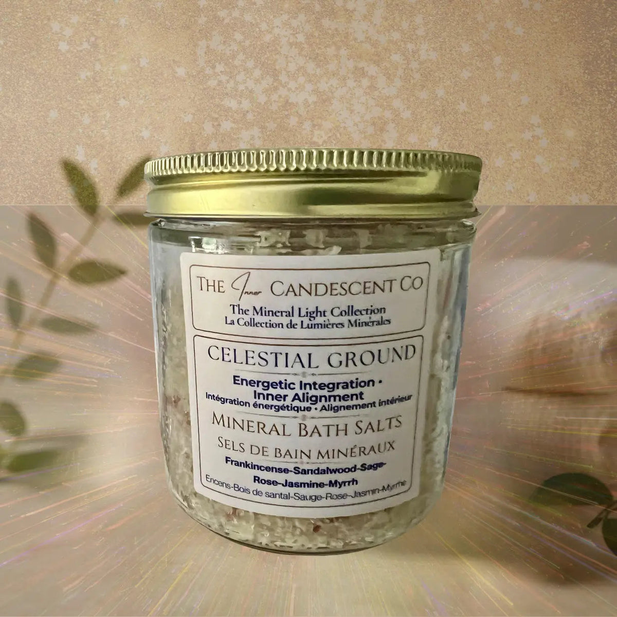 CELESTIAL GROUND | Grounding magnesium & mineral rich bath salts | Foot soaks