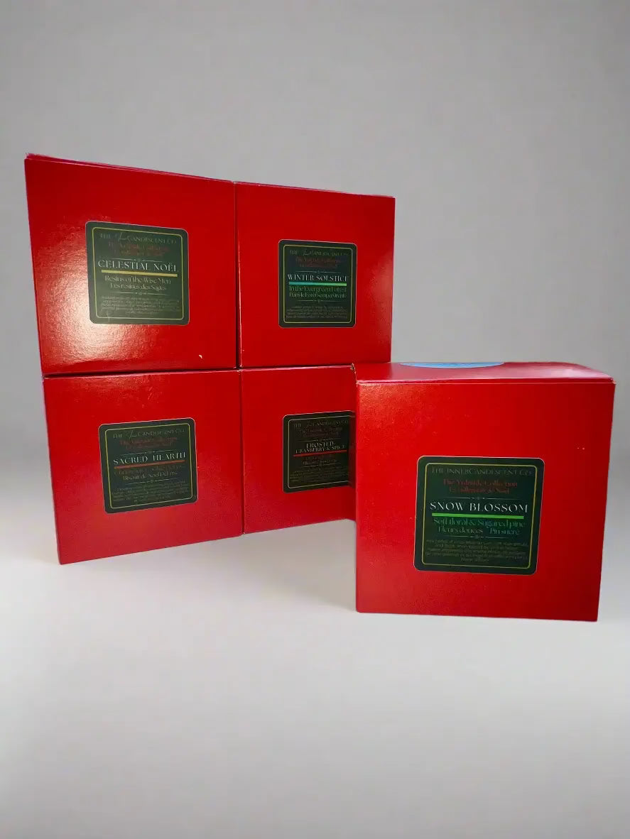 THE YULETIDE COLLECTION | 5 luxury Christmas candle gift set