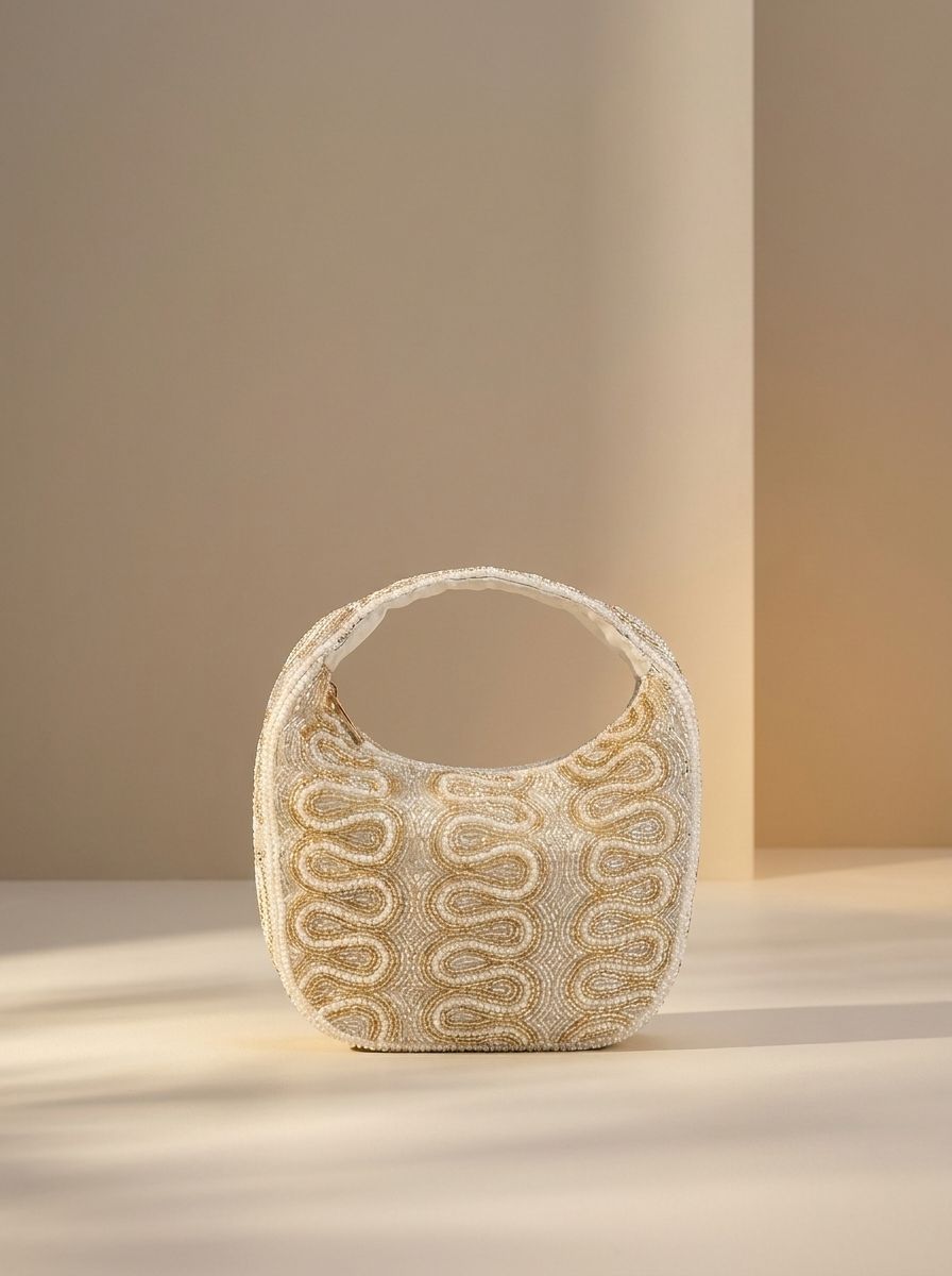 The Ivory Opulence Bag
