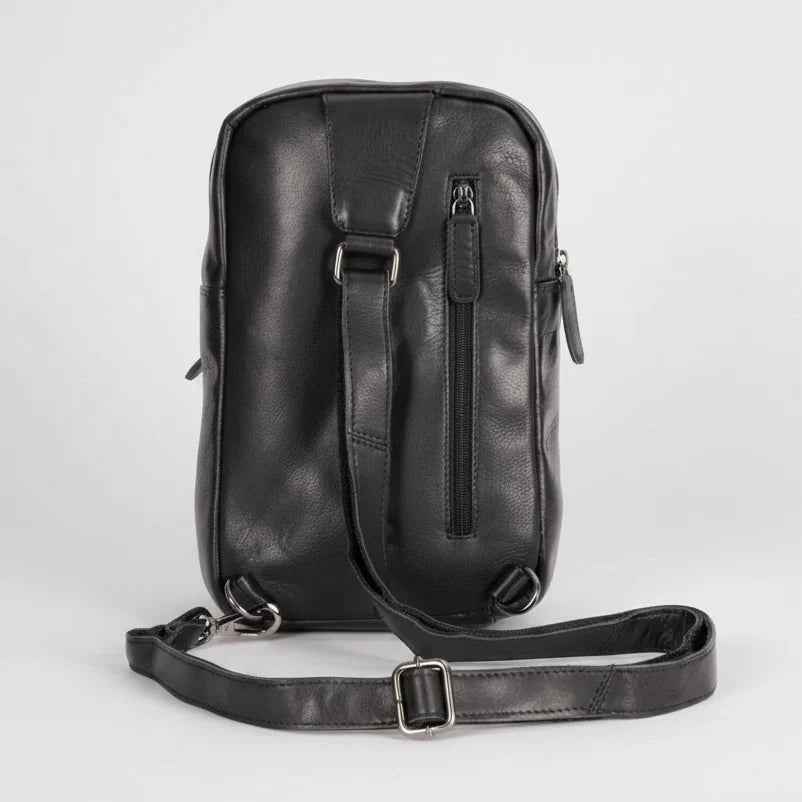 Greenwood Leather Hamilton Crossbody Bag Backpack