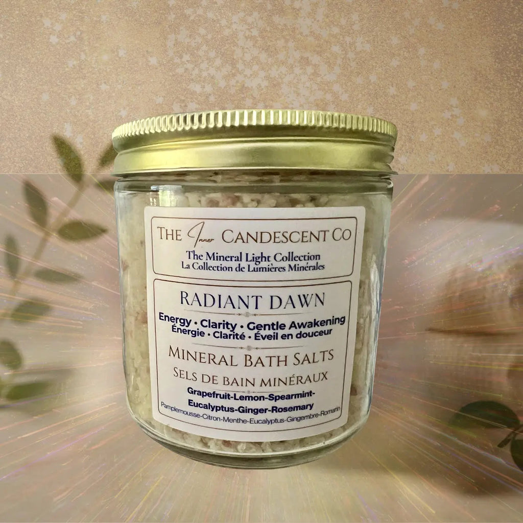 RADIANT DAWN | Energizing magnesium & mineral rich bath salts | Foot soaks