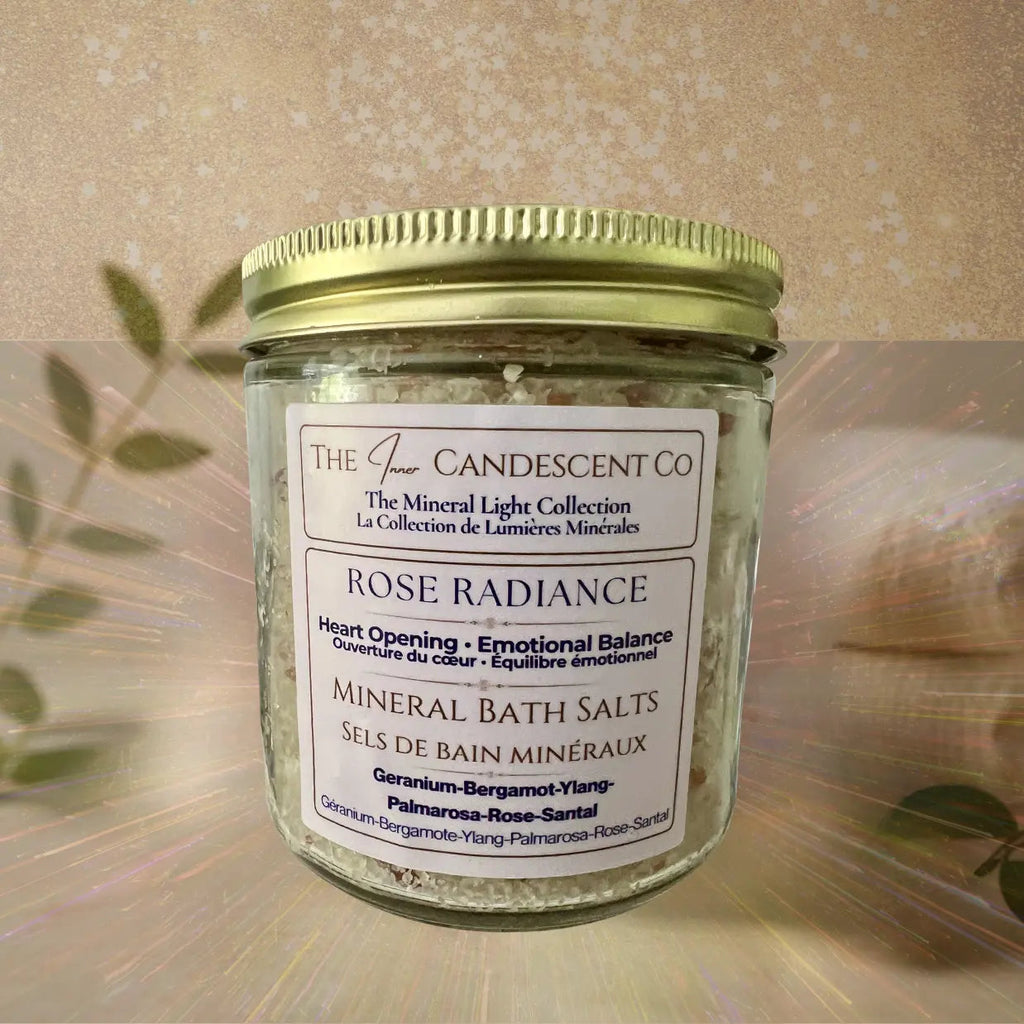 ROSE RADIANCE | Floral magnesium & mineral rich bath salts | Foot soaks