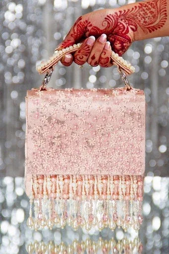 RUBY PINK CLUTCH