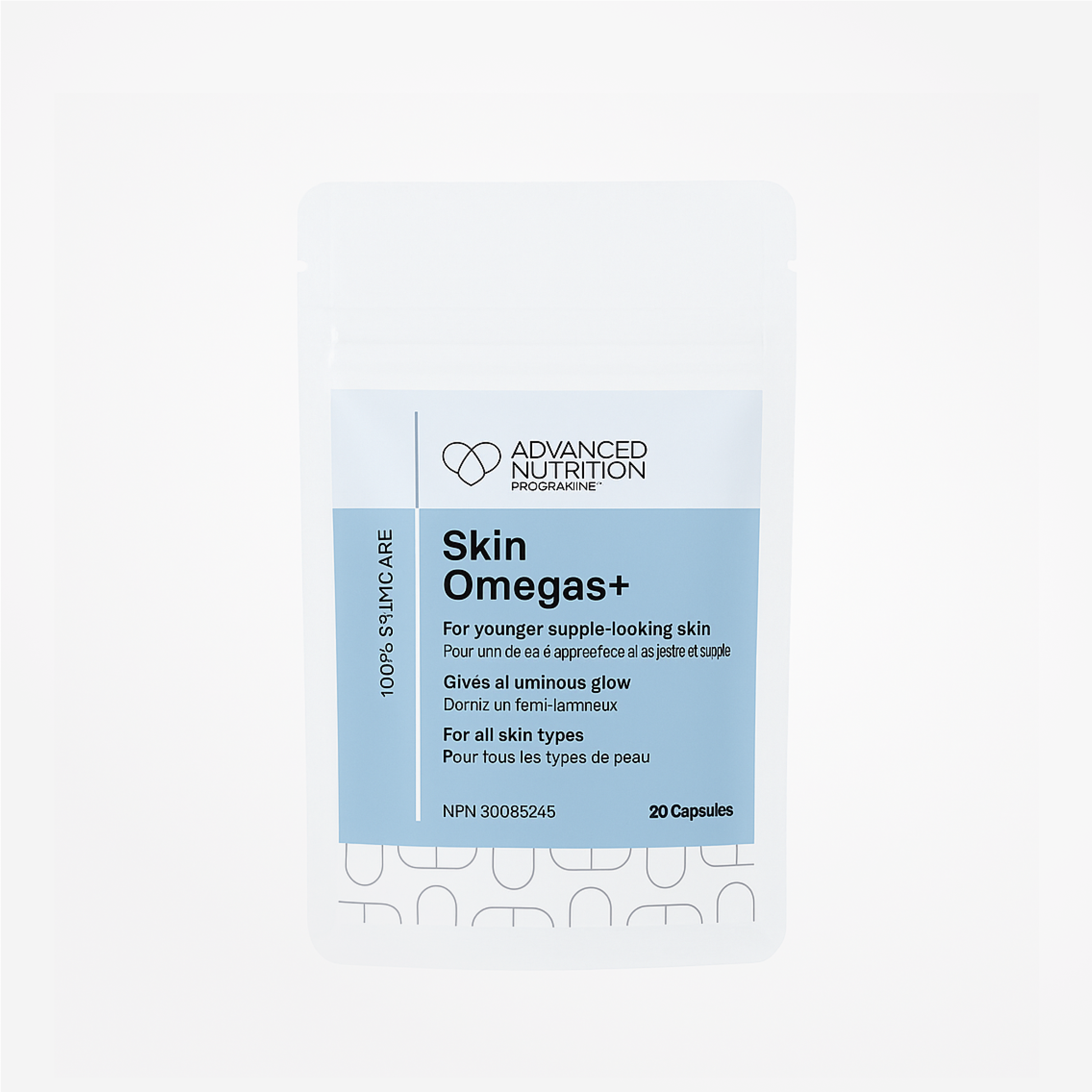 Advanced Nutrition Programme Skin Omegas+ Travel Size (20 capsules)