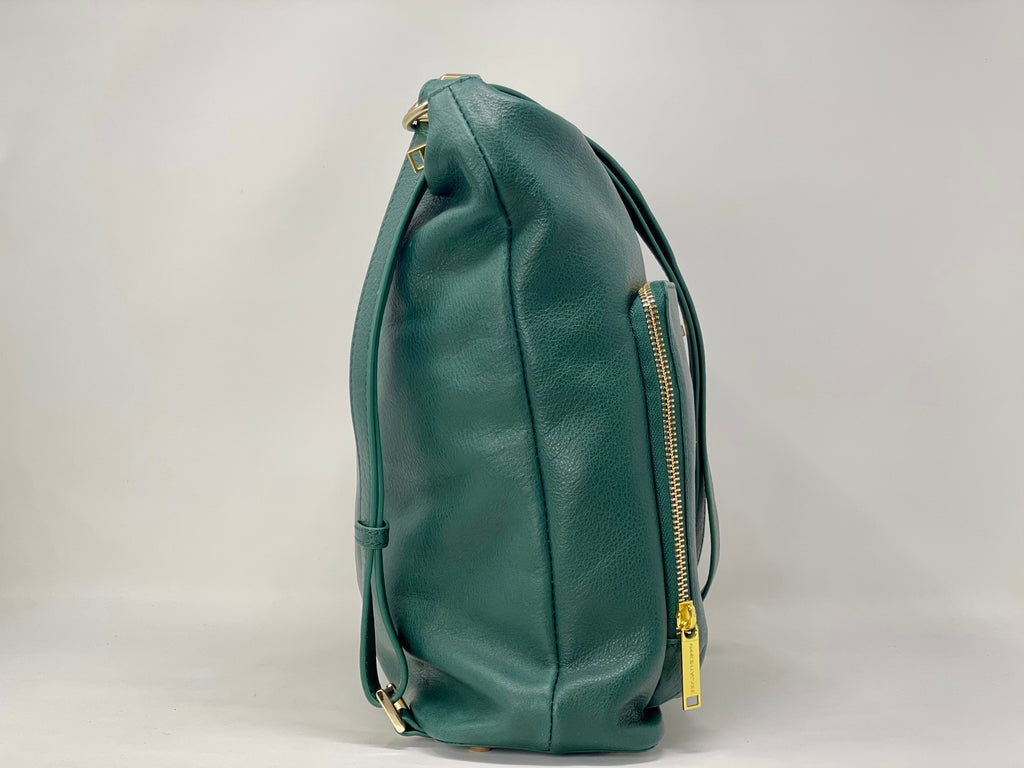 Sac à main transformable vert foncé - Alexandra