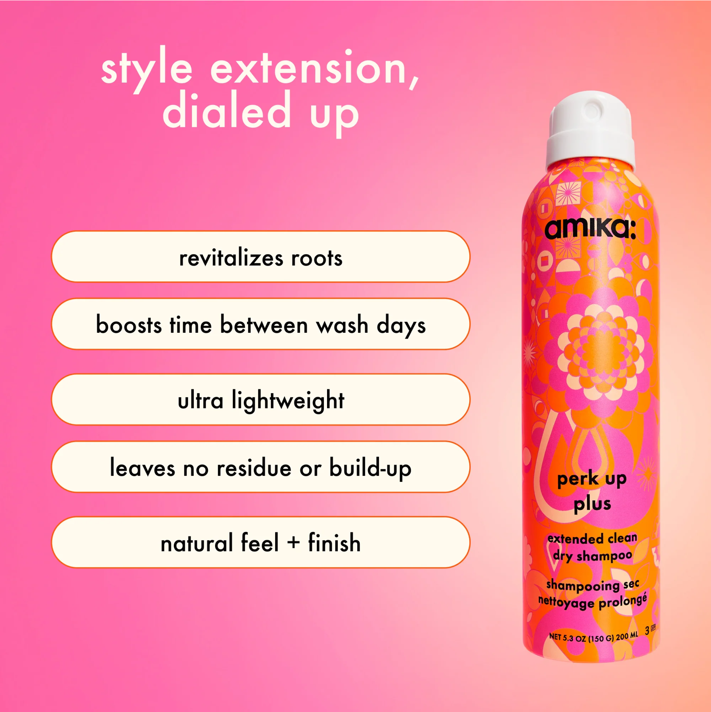 Amika Perk Up Talc-Free Dry Shampoo