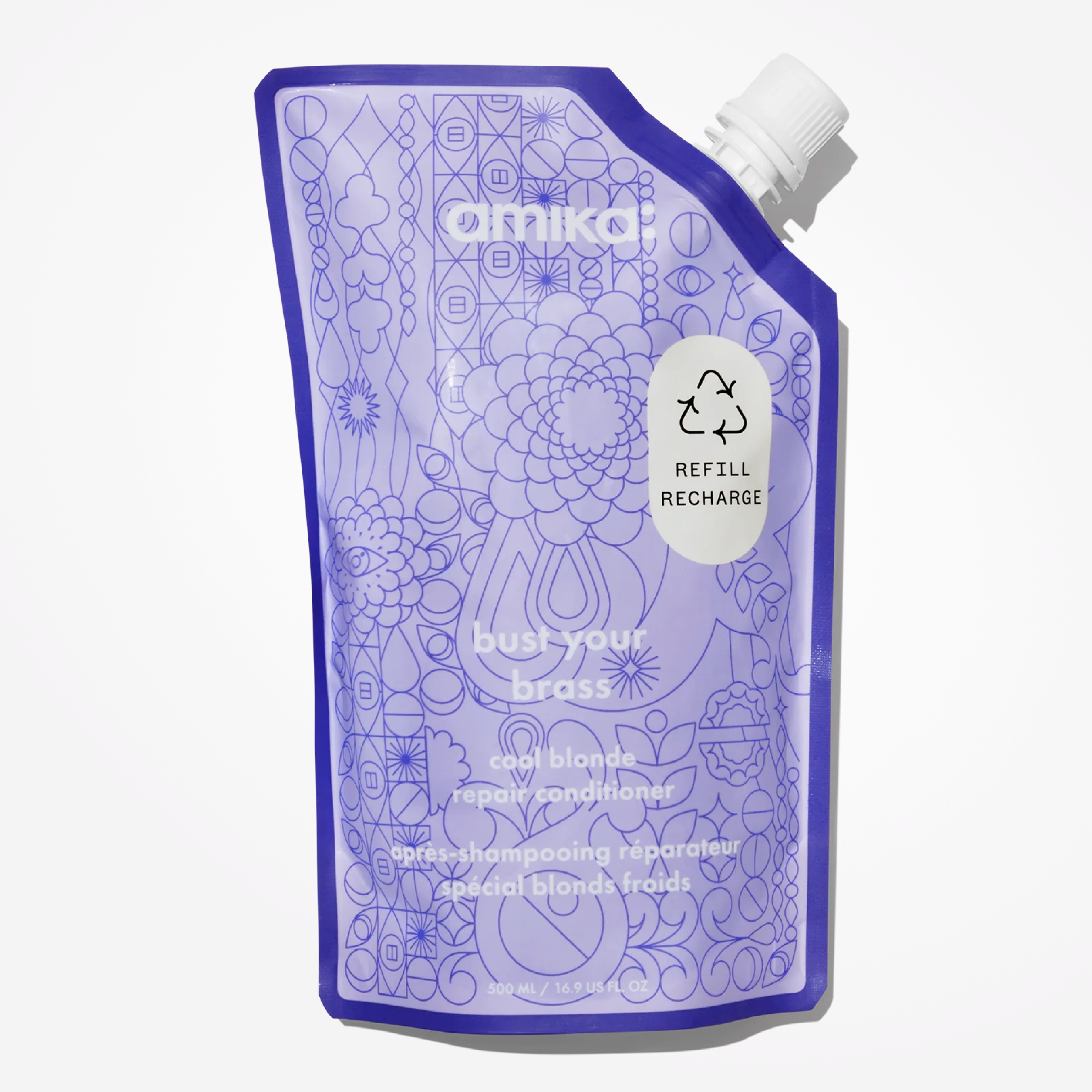 Amika Bust Your Brass Cool Blonde Strength Repair Conditioner