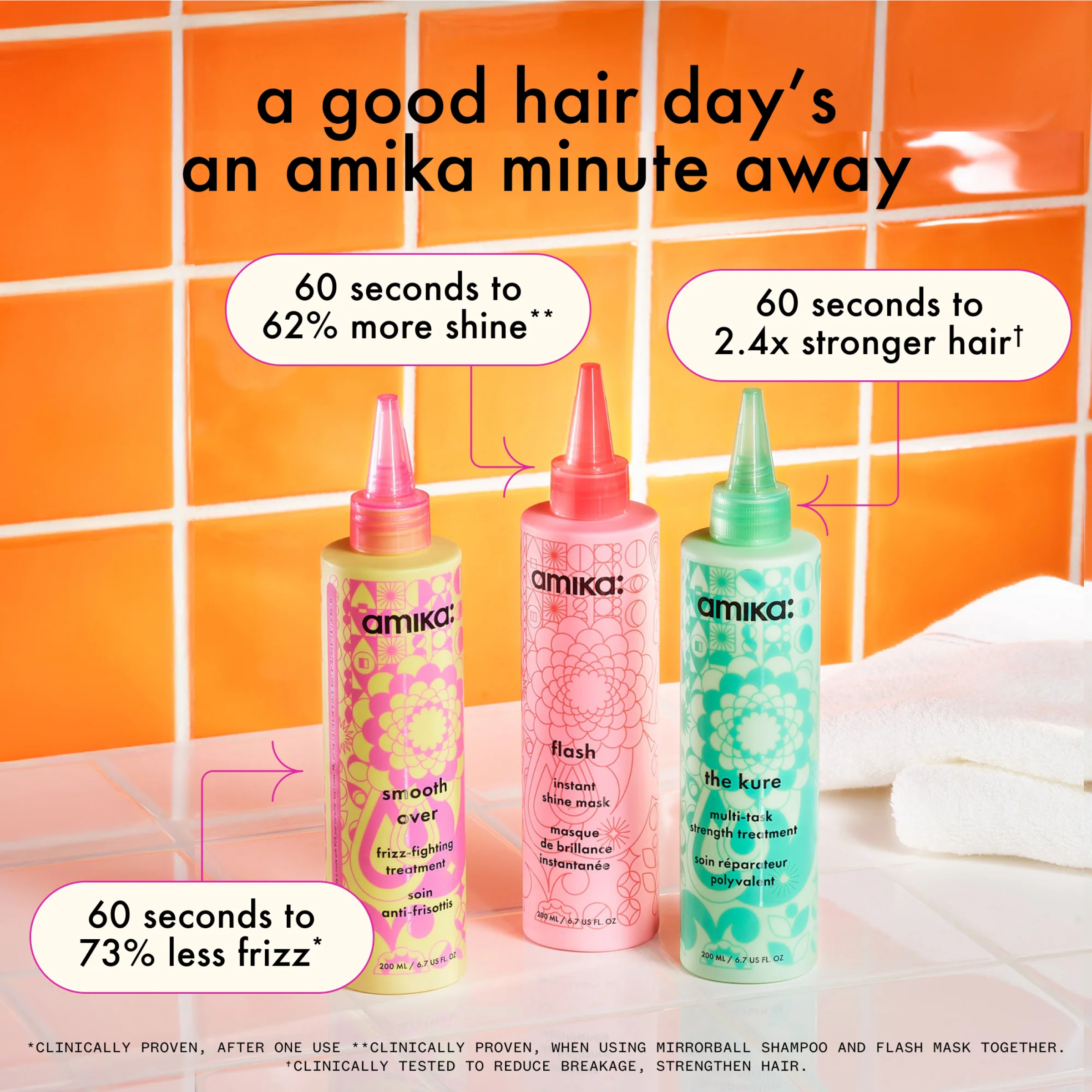 Amika Smooth Over Frizz-Fighting Treatment Hair Mask