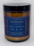 AQUA SOLACE — WATER ELEMENT | Fresh aquatic luxury coconut apricot wax candle