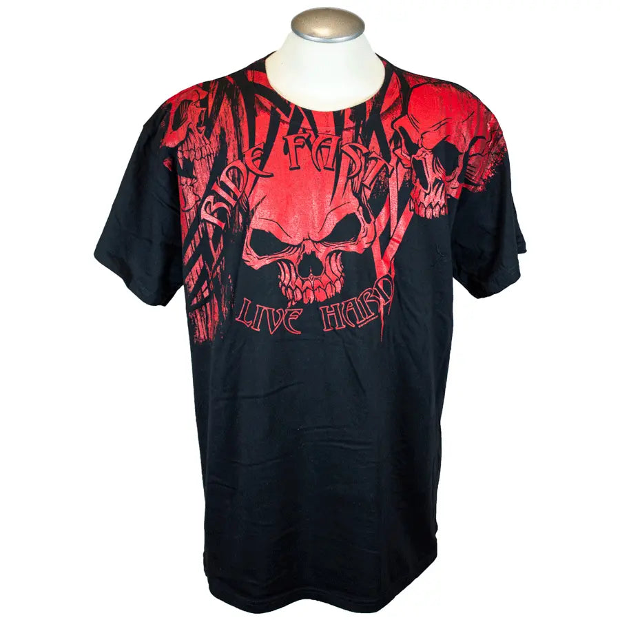BOL Men's Over The Top Skull T-Shirt