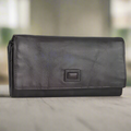 MET Women's Square Tab Leather Wallet