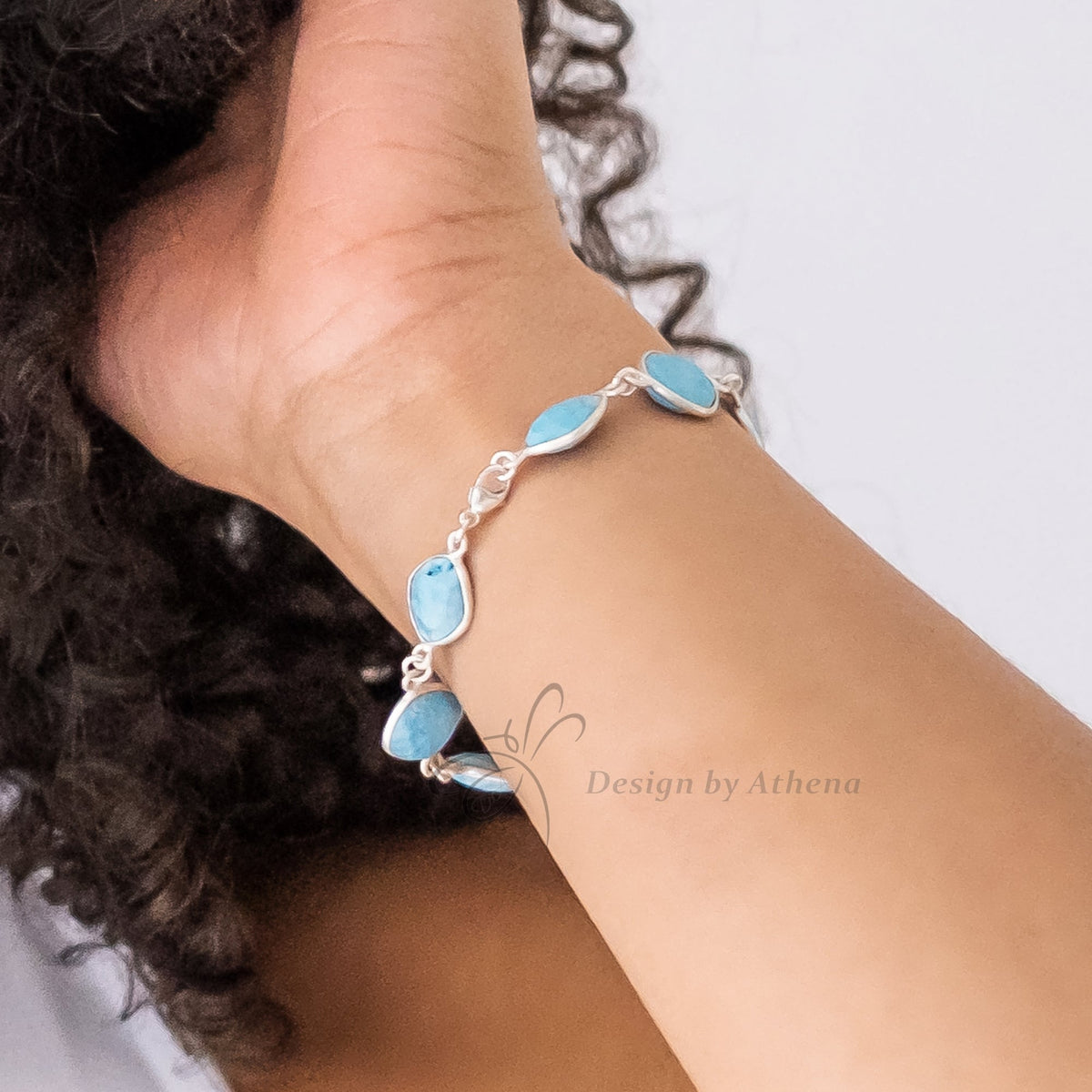 Turquoise Horizon Bracelet — Turquoise in Sterling Silver
